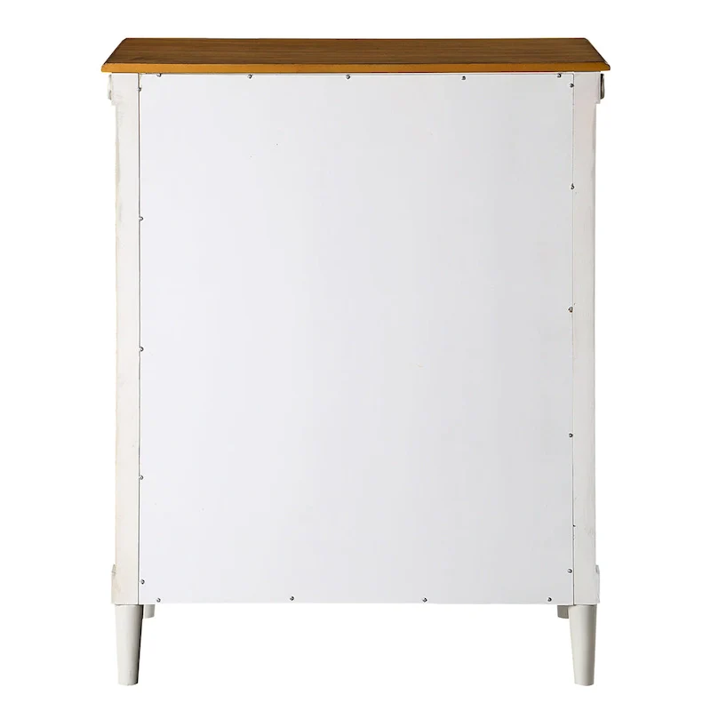 Joneigh Traditional Solid Wood 4-Drawer Chest by