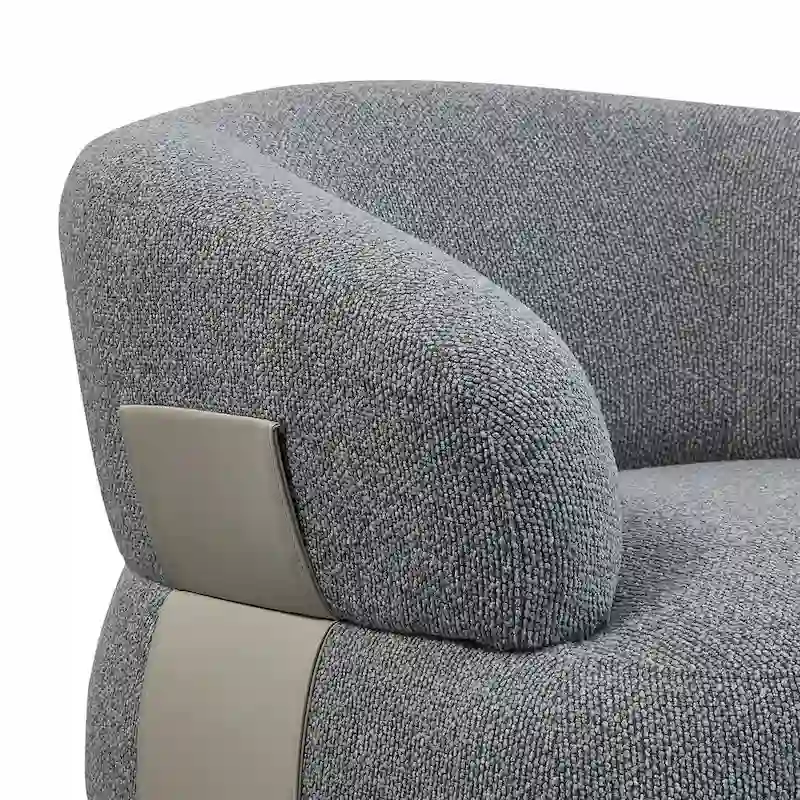 Kieon 33 W 360 Swivel Modern Barrel Chair Accent Chair Set of 2