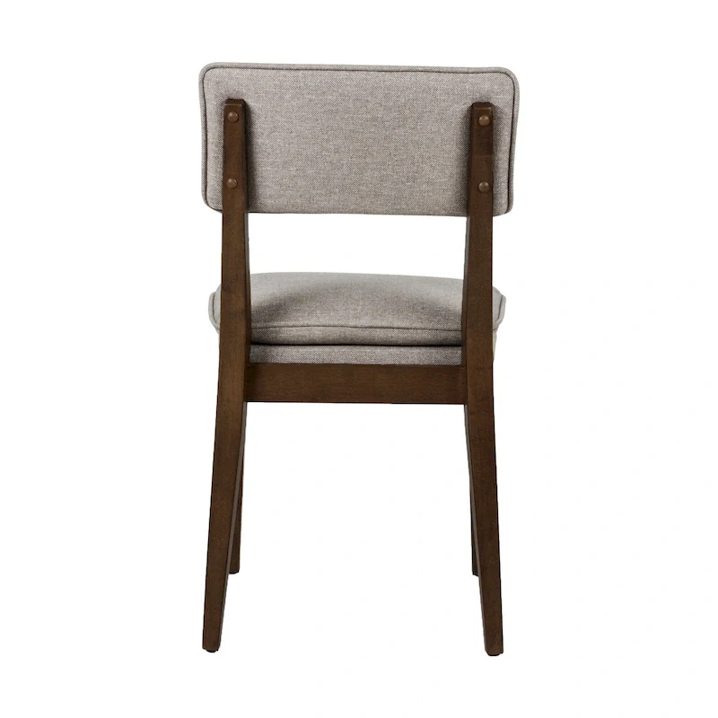 Solid Wood Upholstered Dining Chairs (Set of 2) by East at Main