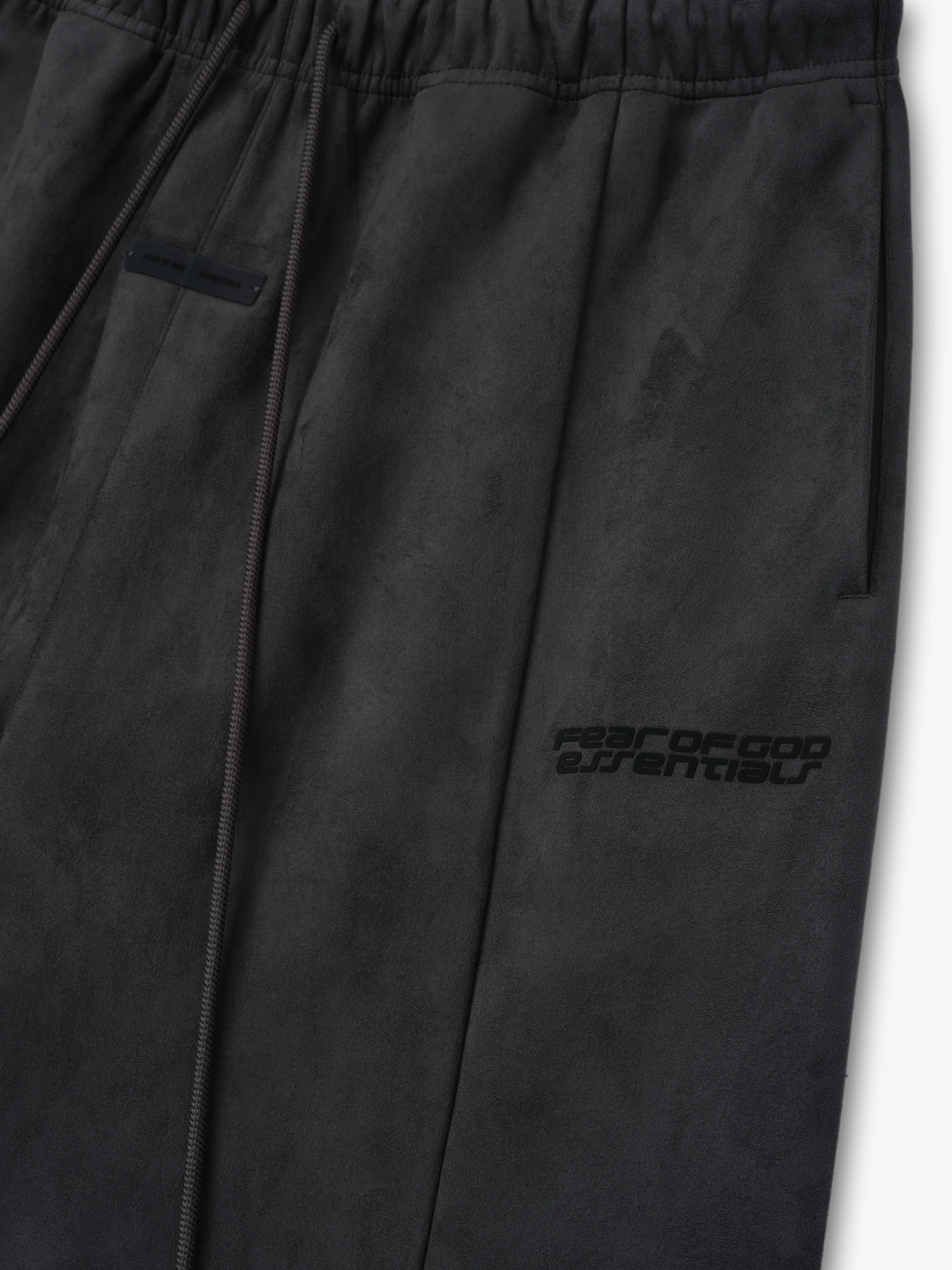 Suede Fleece Flare Sweatpant