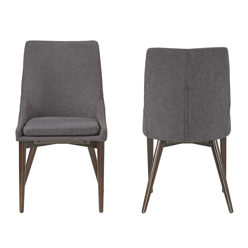 Sasha Mid-century Barrel-back Dining Chairs (Set of 2) by iNSPIRE Q Modern