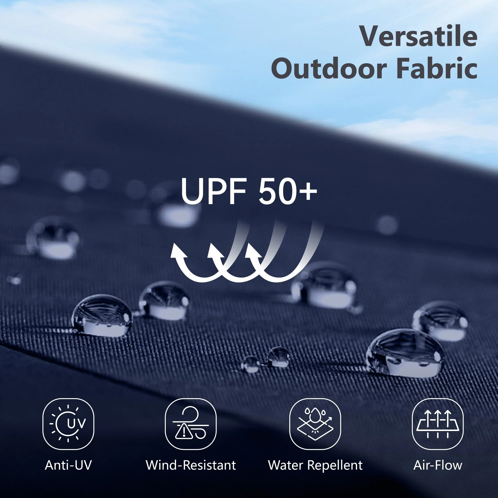 MAISON ARTS 15ft Double-Sided Patio Extra Large Twin Umbrella with Base Included