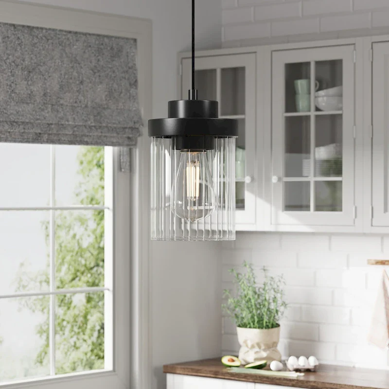 CO-Z 1 Light Pendant Light Fixture Set of 2 - N/A