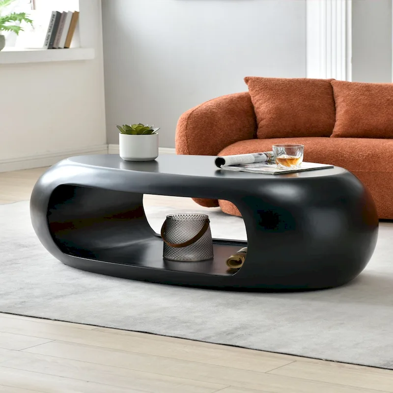 Modern Oval Coffee Table