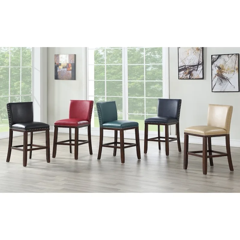 Toledo Upholstered Counter Stools (Set of 2) by