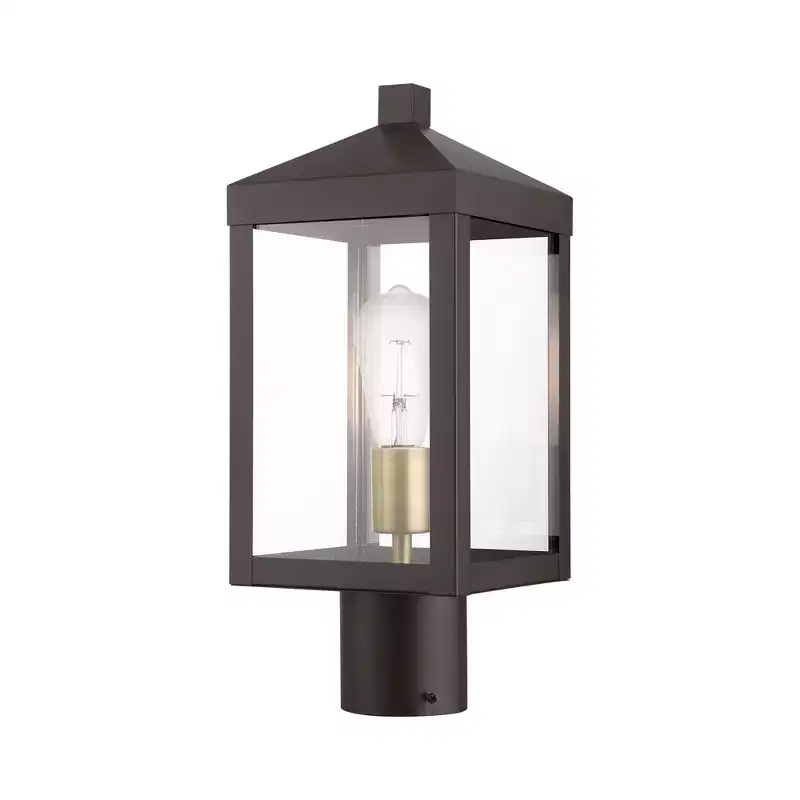 Livex Lighting Nyack 1 - Light Post Light in Bronze