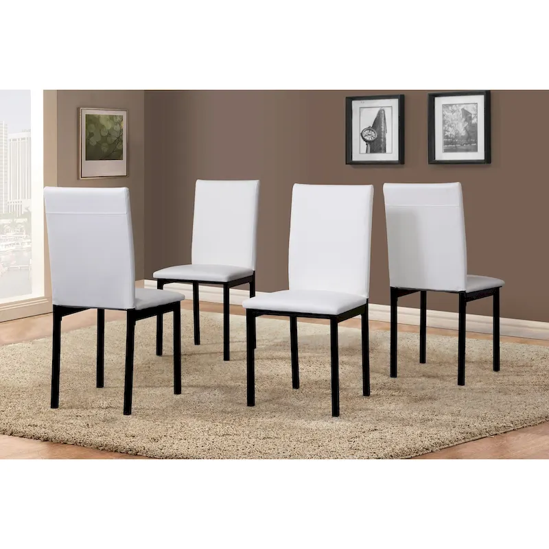 Roundhill Furniture Citico Metal 5-PC Dinette Set