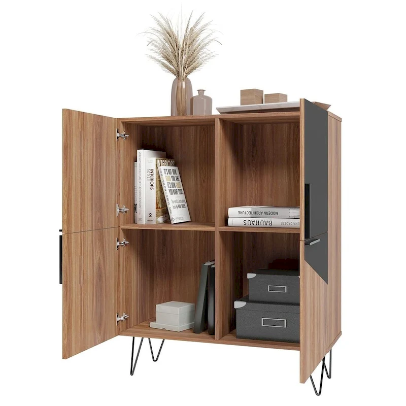 Beekman 43.7 Low Cabinet with 4 Shelves