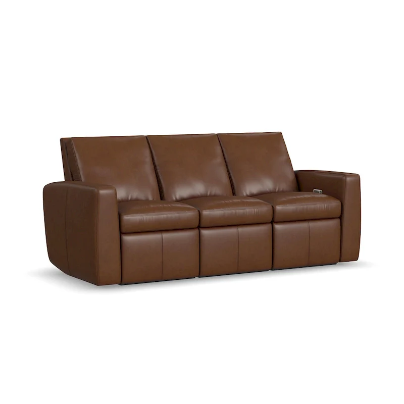 Arina Fawn Power Reclining Sofa by Flexsteel