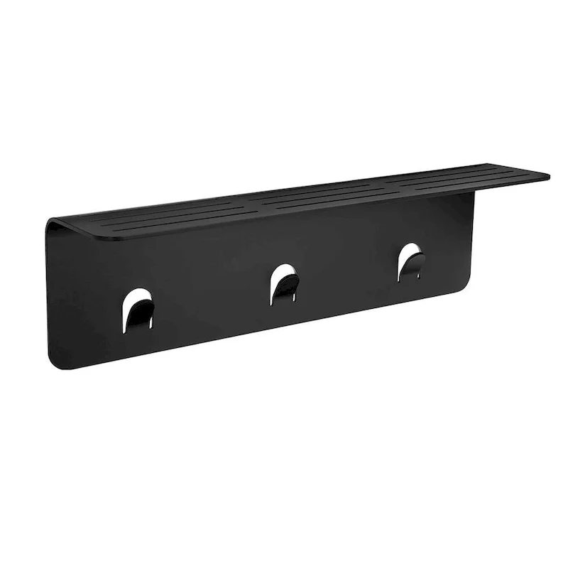Aluminum Shower Shelf XL – White / Brushed Nickel / Grey / Black – Single or Multi-User