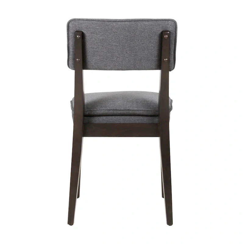 Solid Wood Upholstered Dining Chairs (Set of 2) by East at Main