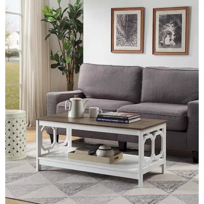 Coffee Table with Shelf