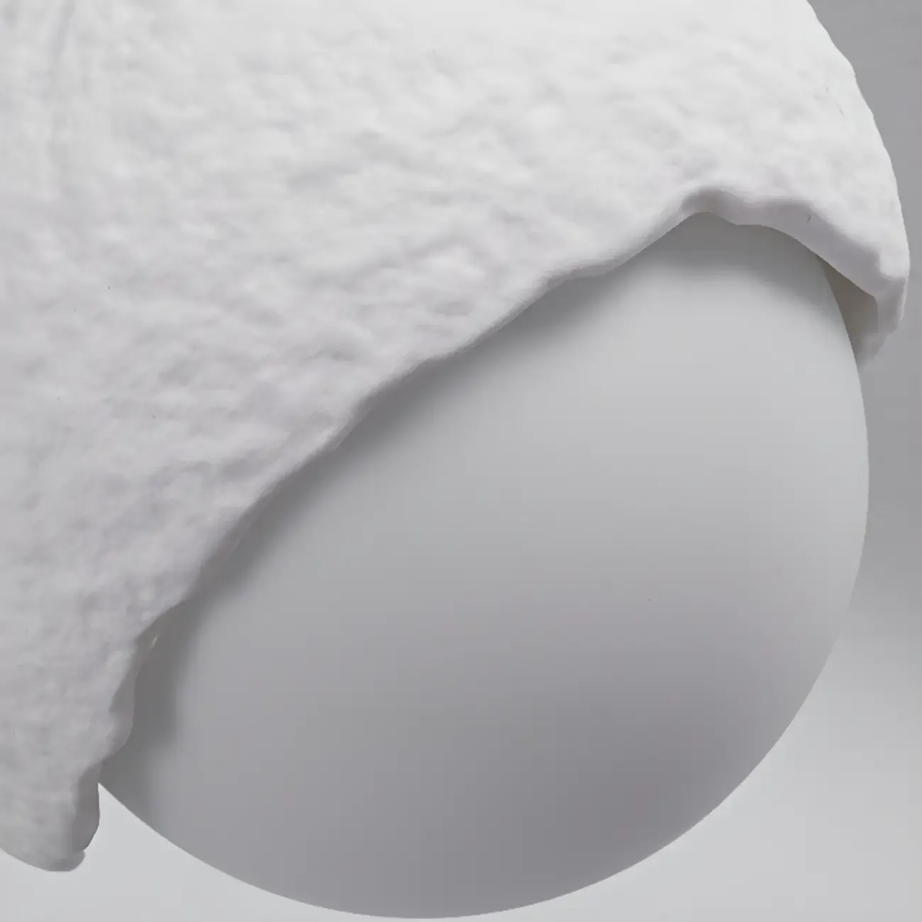 Modern Wood Ceramic Hanging Globe Pendant Light