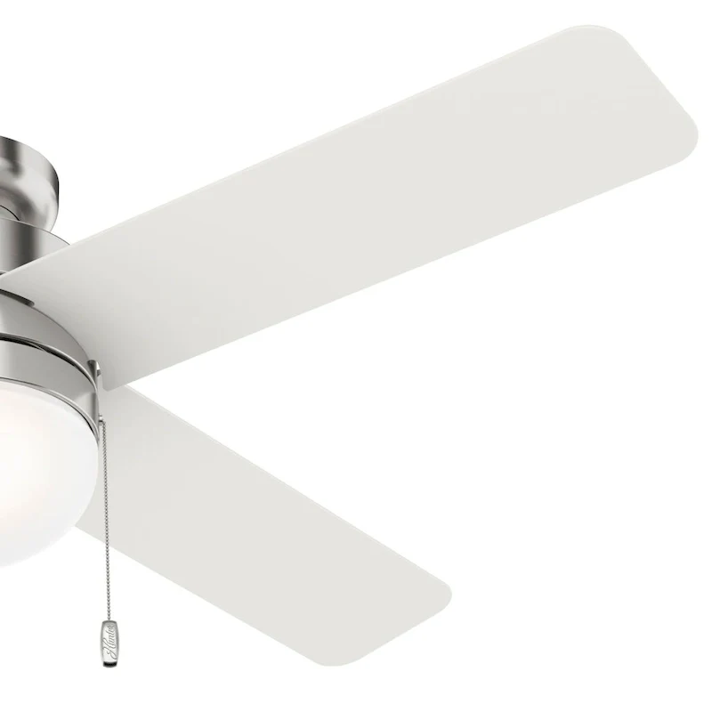 Hunter 52  Timpani Ceiling Fan w/ LED Light, Pull Chain