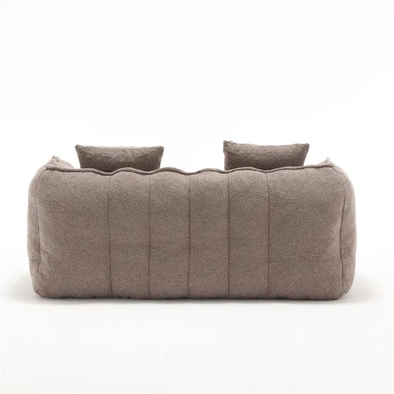 Modern Chenille Recliner Sofa with High Resilience Foam