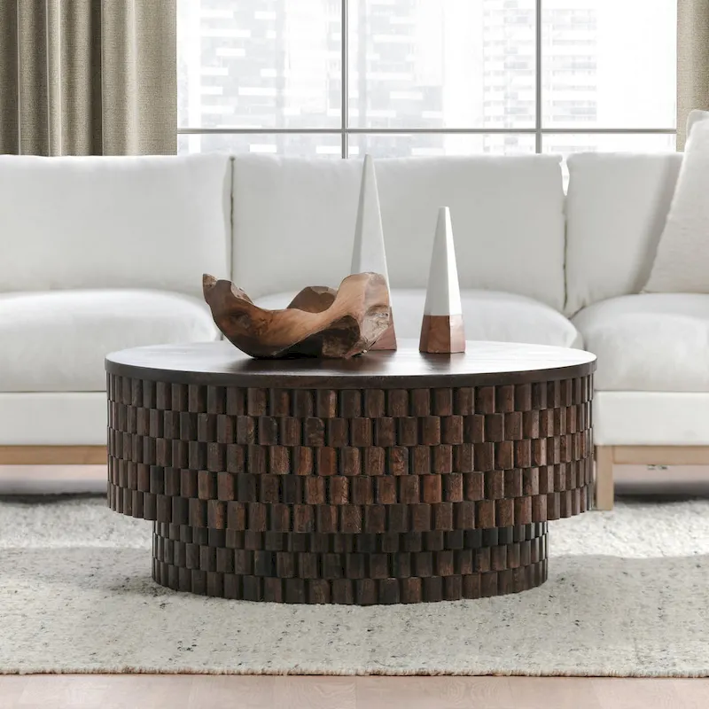 Classic Home Norwood 40 Round Coffee Table