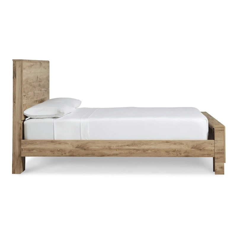 Signature Design by Ashley Hyanna Tan Brown Panel Bed