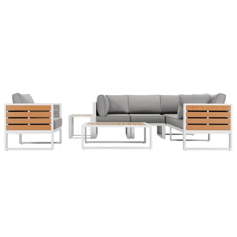 Outdoor Sofa Set, Tables, Outdoor Aluminum Sofa Set