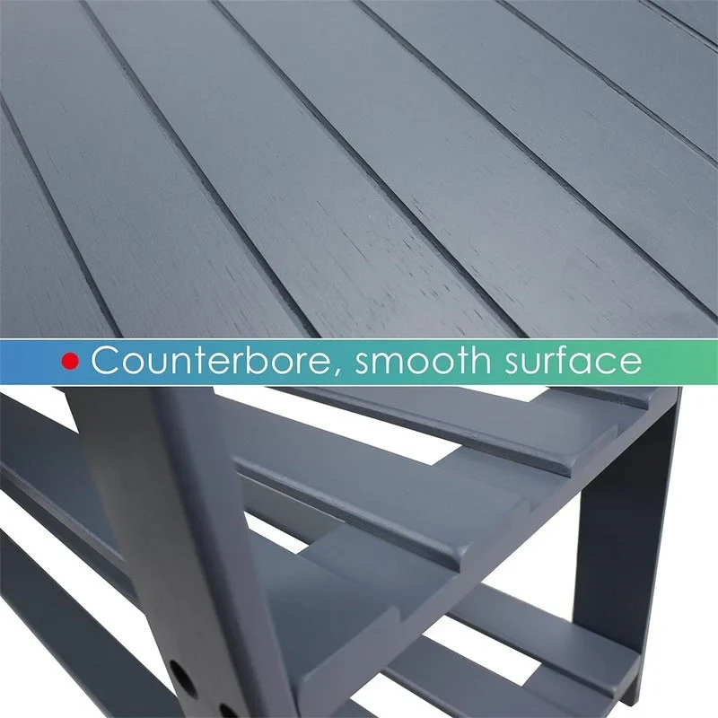 Bamboo Shoe Rack Bench