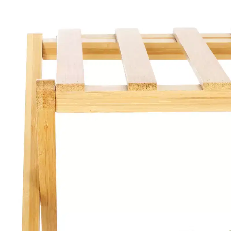 Acheta 3 Tier Shoe Shelf - Natural - Safavieh