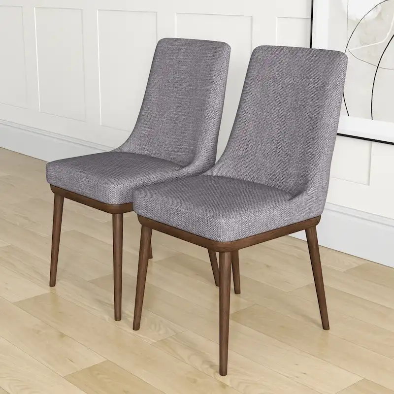Belladonna Mid-Century Modern Dining Chairs (Set of 2)