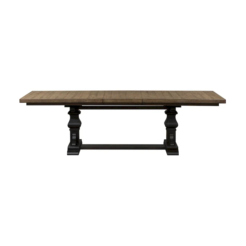 Harvest Home Chalkboard Trestle Table