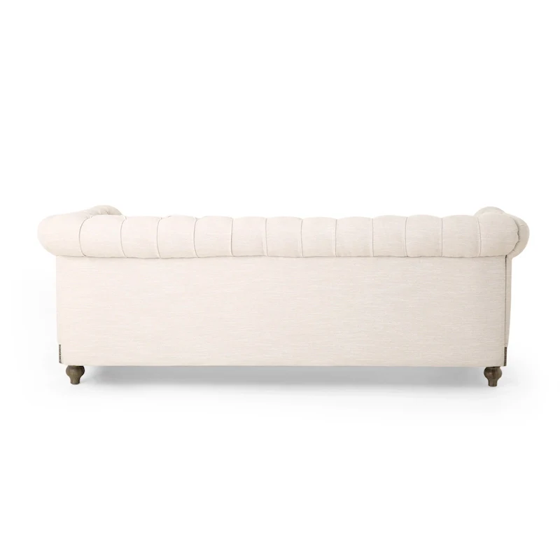 Castalia Nailhead Trim Chesterfield Sofa by Christopher Knight Home - 78.75 L x 33.50 W x 28.00 H