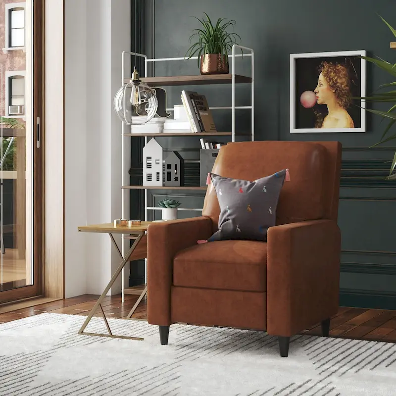 The Novogratz Lana Pushback Recliner
