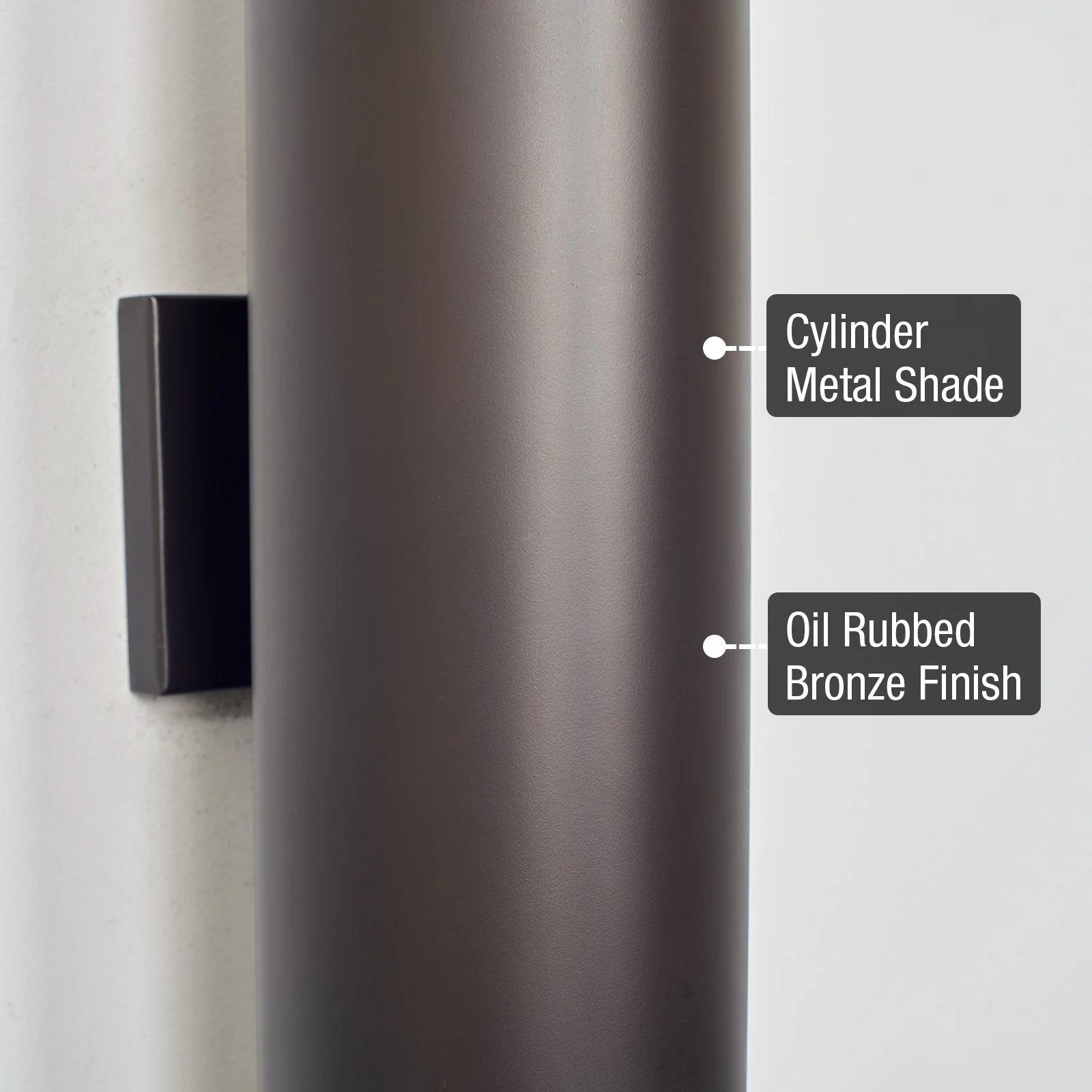 Enzo 16 2-Light Modern Indoor/Outdoor Weatherproof Wall Sconce