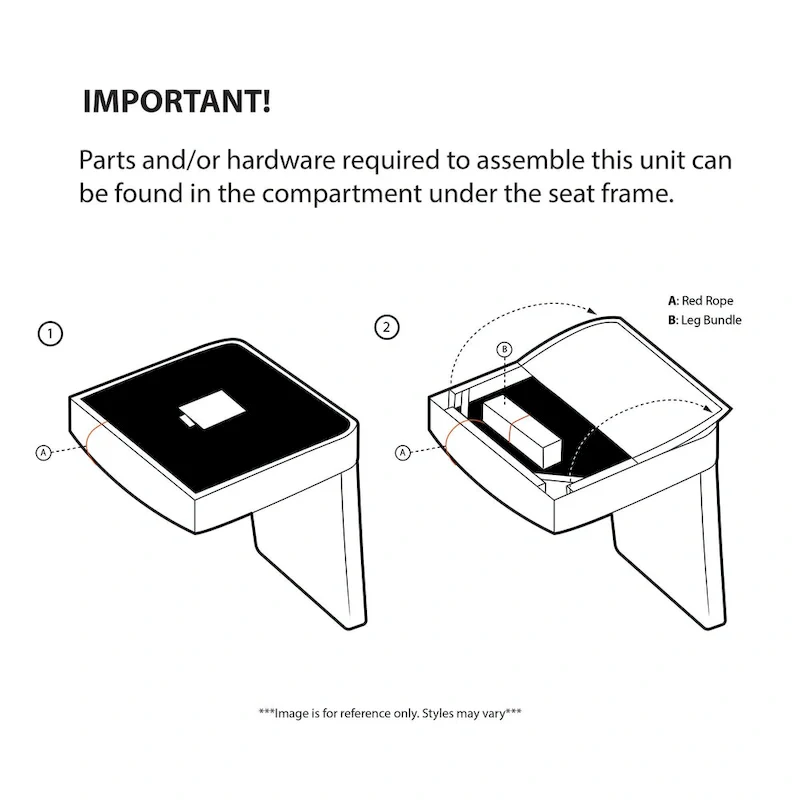 Madison Park Cecile Blue Push Back Recliner