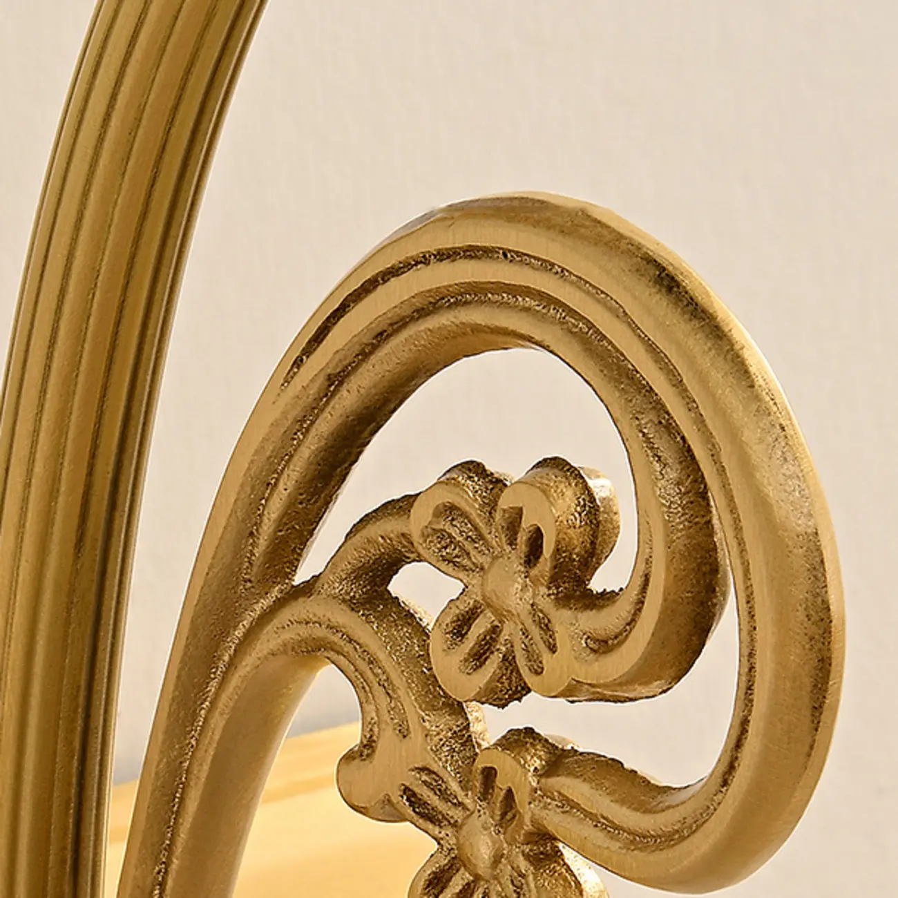 Arched Retro Copper LED Linear Wall Lamp