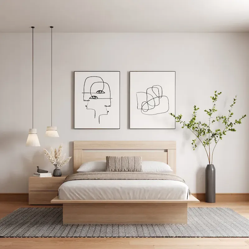 Malibu 3-Piece Bedroom Set with Bed