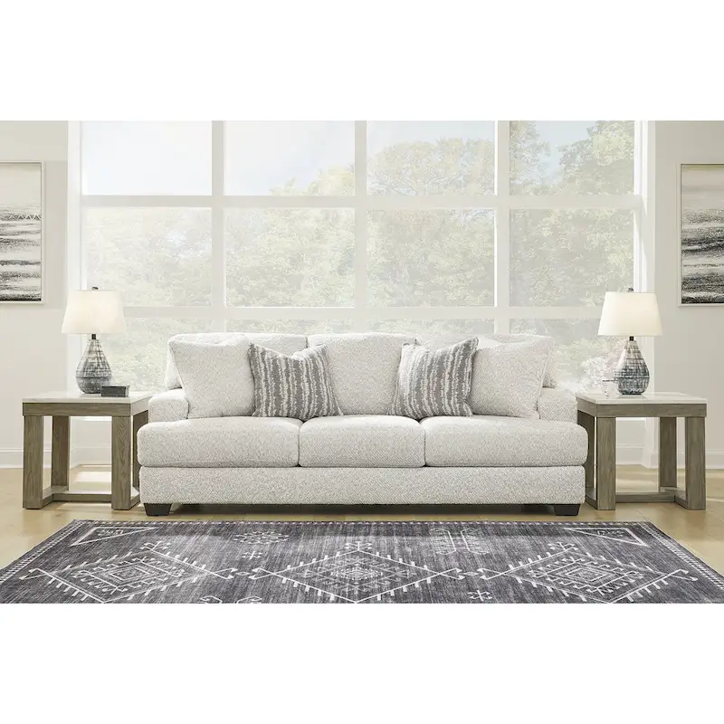 White Sofa - 95W x 45D x 39H