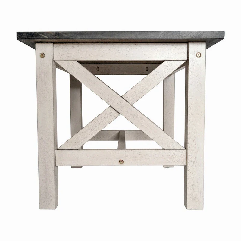 Solid Wood Traditional Farmhouse End Table