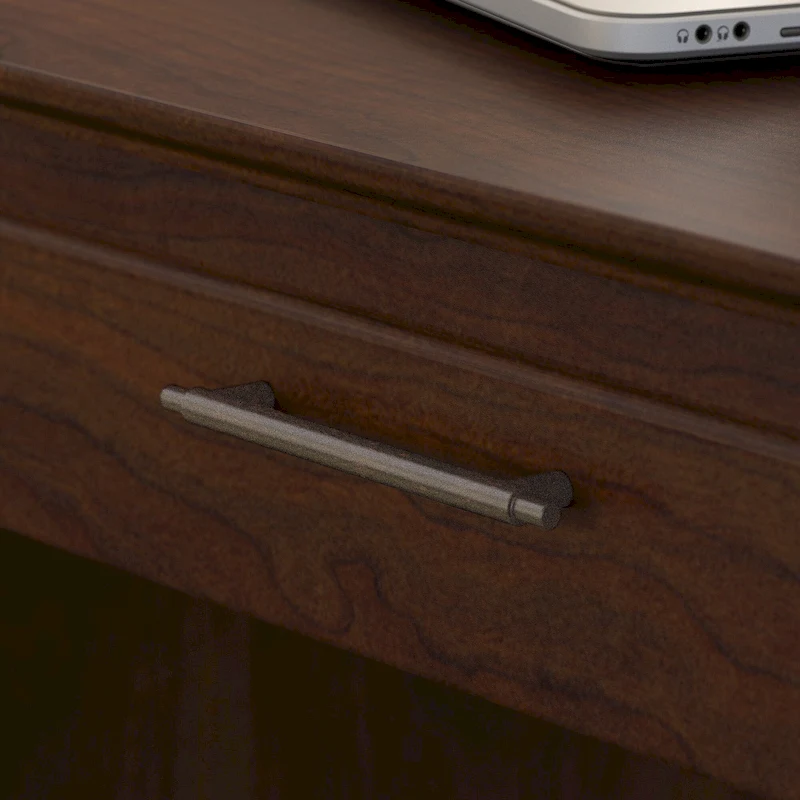 Key West 54W Computer Desk with Cabinet and Bookcase by Bush Furniture