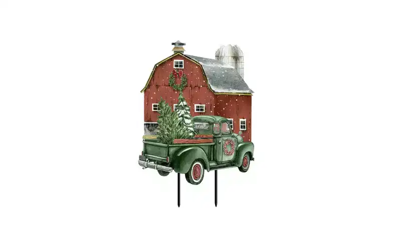 Briarwood Lane Metal Art x Christmas on the Farm For Christmas Metal Art