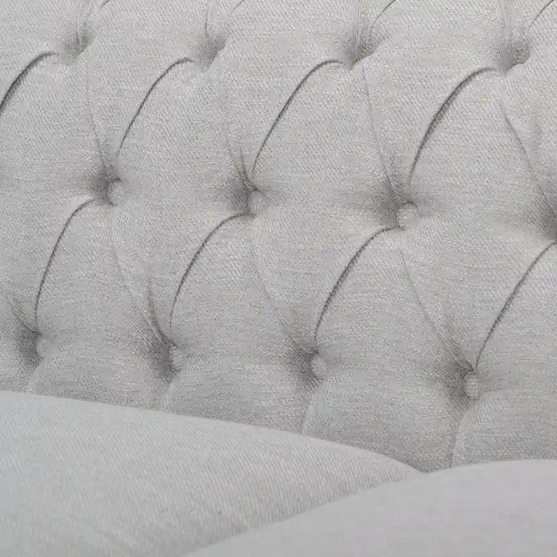 Chesterfield Button Tufted 3-seater Sofa with Nailheads