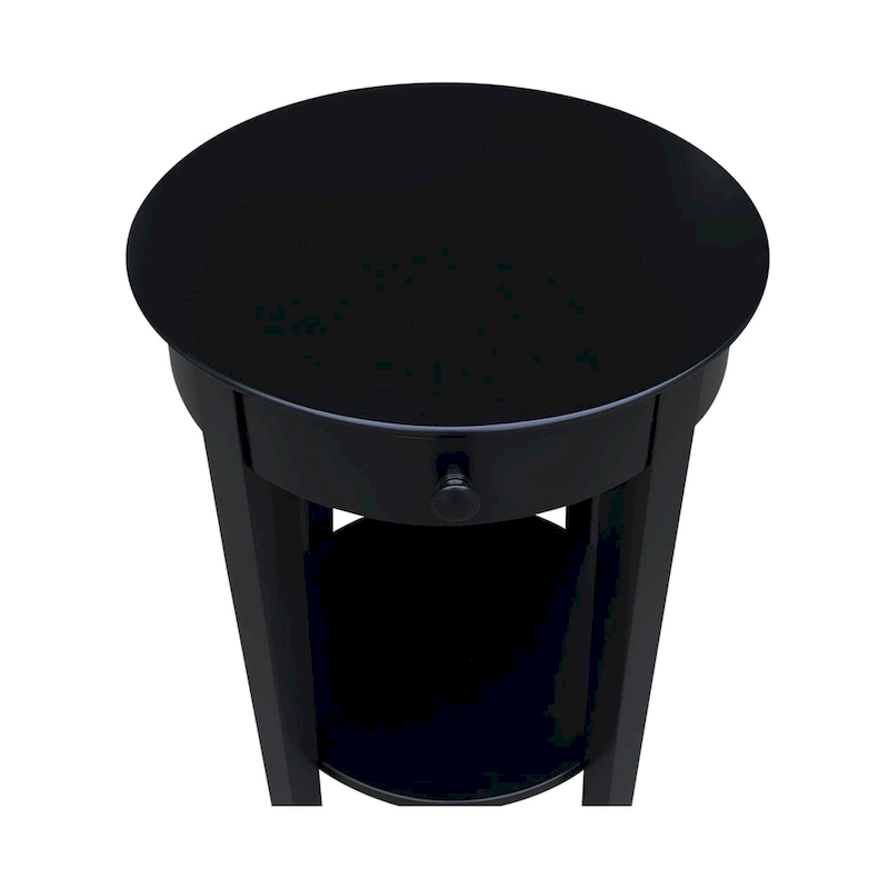 Solid Parawood Philips Accent Table