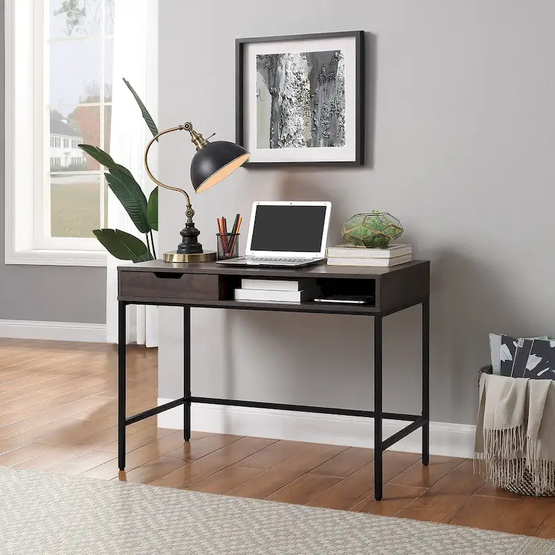 Contempo 40 Desk with Drawer and Shelf