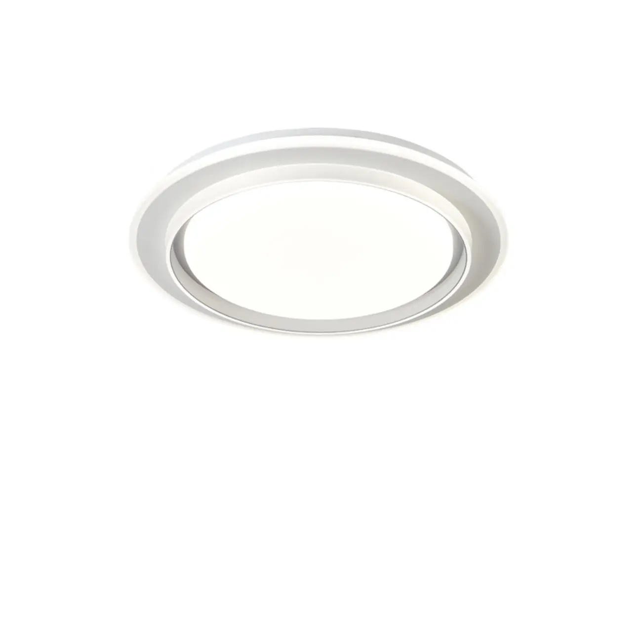 Modern 3-Light LED Flush Ceiling Lamp for Residential Use