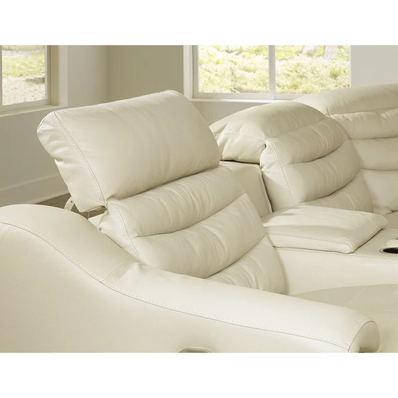 Center Line Power Reclining Sectional - 138.25W x 120.5D x 35H