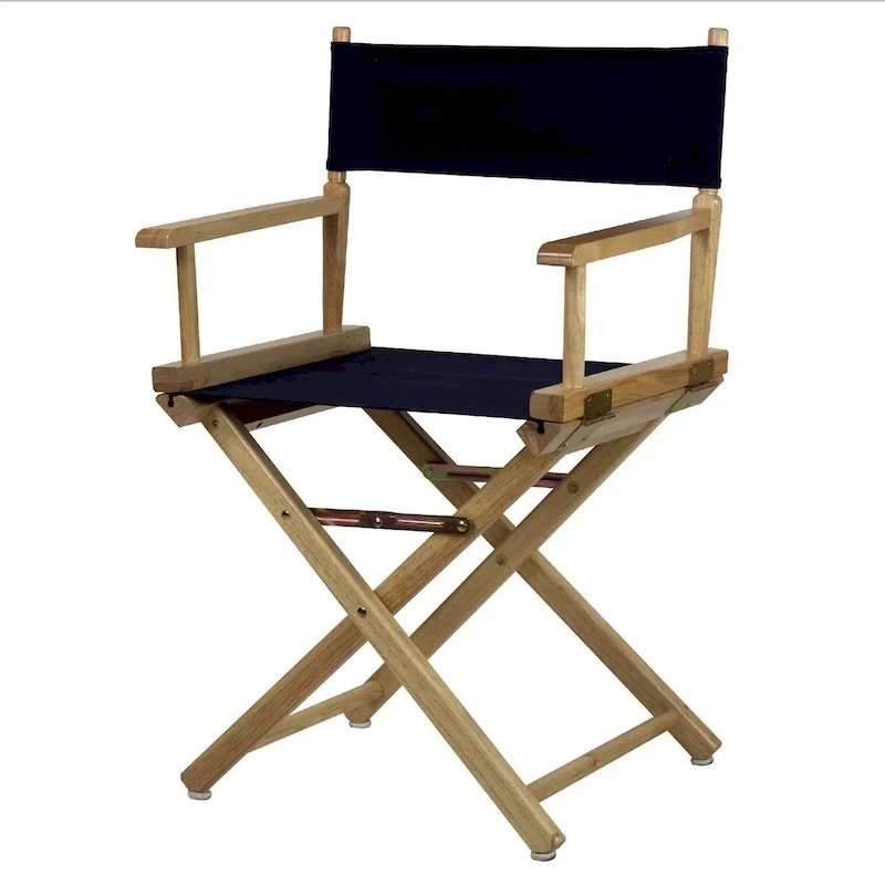 18-inch Natural Wood Frame Director's Chair