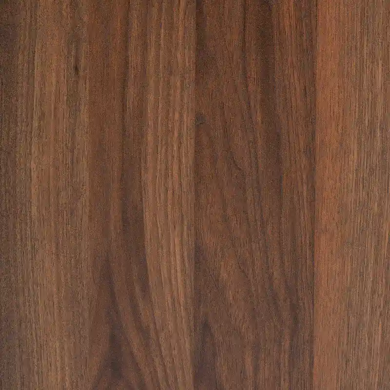 Hartman Mid-Century Modern Walnut Finished Wood 2-Drawer Nightstand