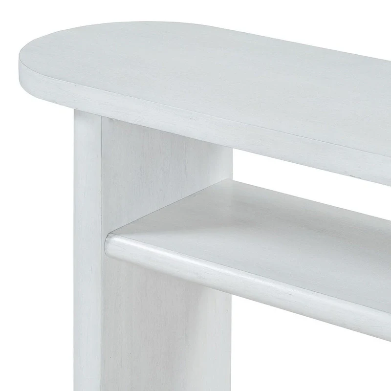 47.80 Modern Wooden Console Table with Shelf