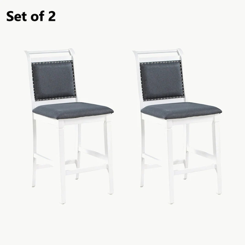 3-Piece Drop Leaf Dining Table Set with 2 Chairs
