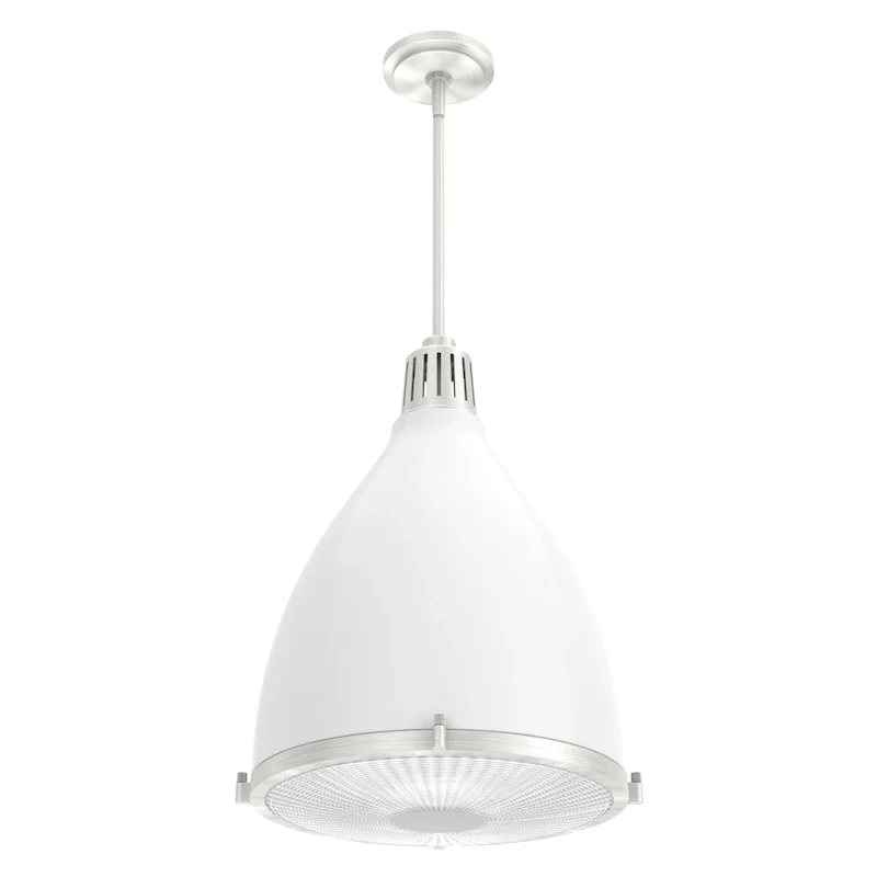 Hunter Bluff View Retro 16  3-Light Pendant - Kitchen Island, Dining Room, Entry - Mid-Century Modern, Industrial, Transitional