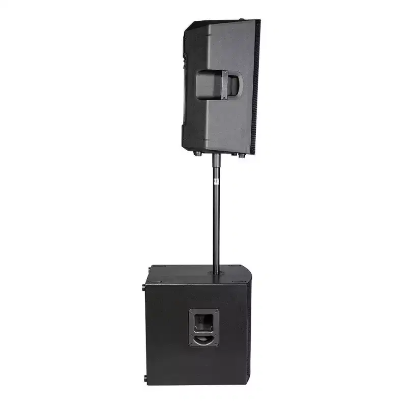 HK Audio SONAR 115 Xi Powered Multifunctional Black Speaker with Digital Mixer