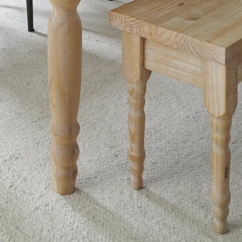 Grain Wood Furniture Valerie Solid Wood Dining Bench