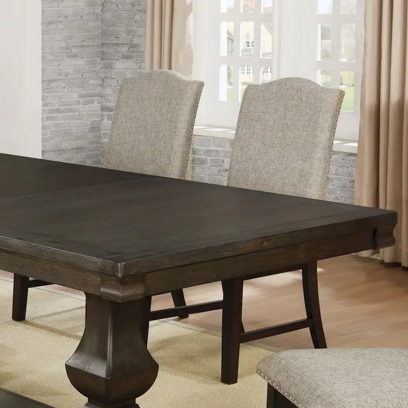 The Gray Barn Ruddy Road Espresso 94-inch Wood Expandable Dining Table