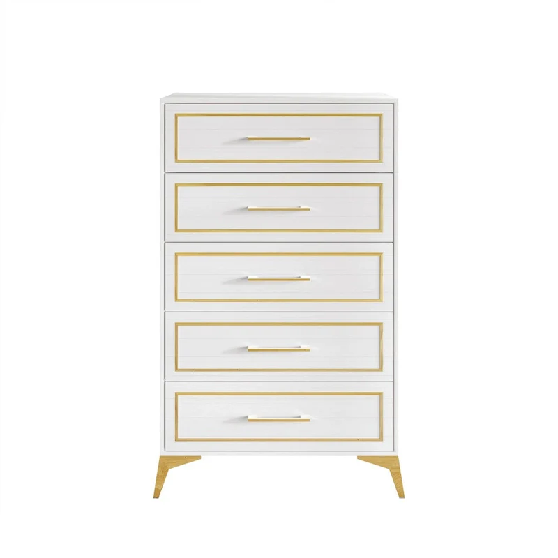 CraftPorch Contemporary Chest with 5 Drawers
